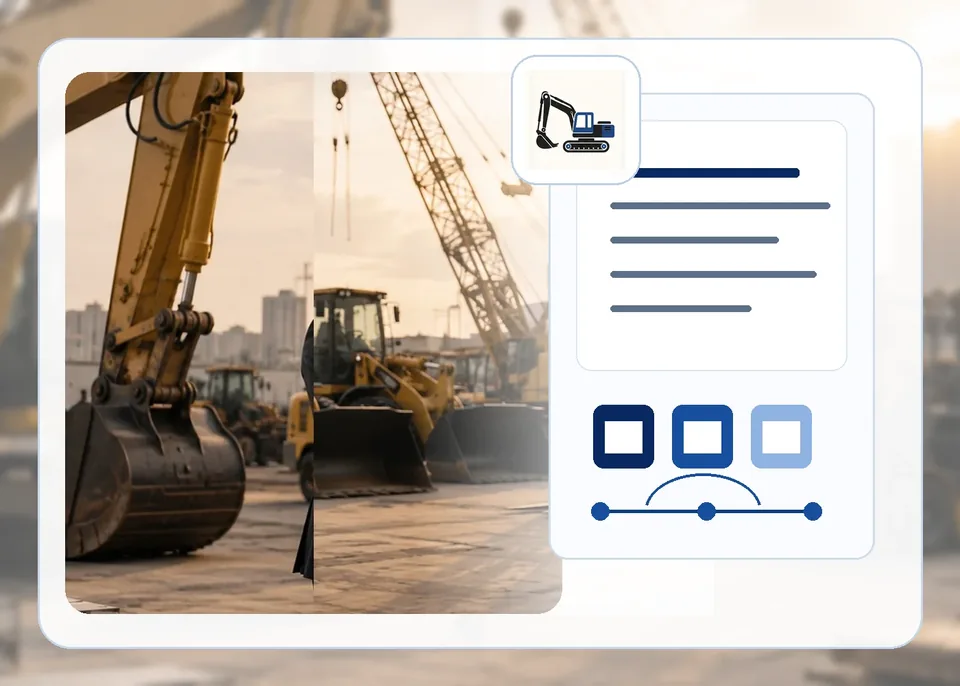 Heavy-machinery specifications and project requirements