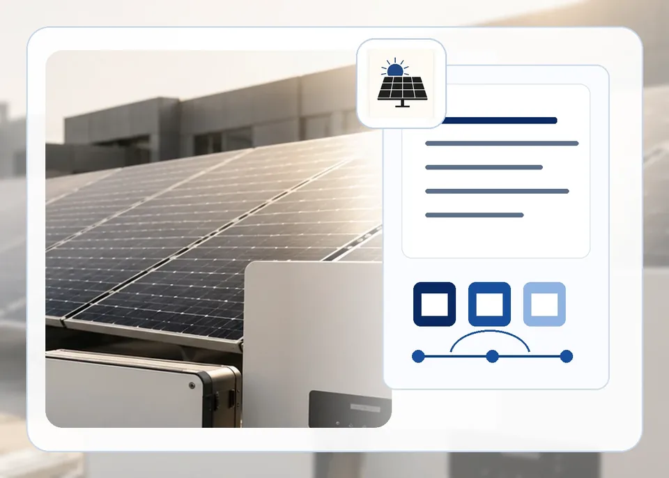 Solar-energy specifications and system requirements